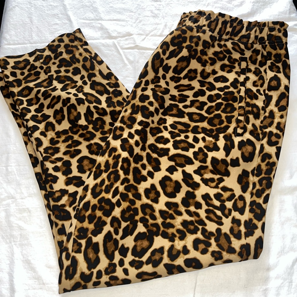 H&M Leopard Print Pants